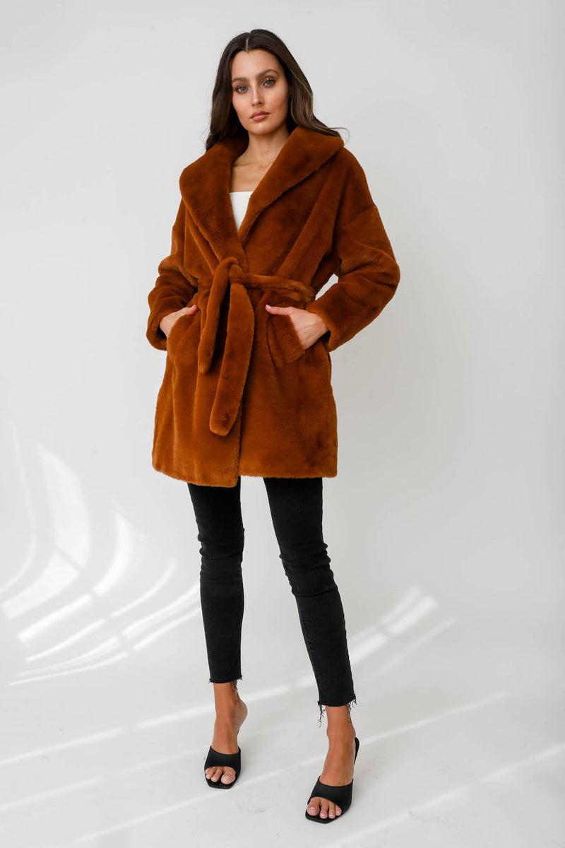 Shaci shop fur coat