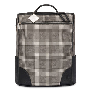 Tote & Carry Plaid Backpack